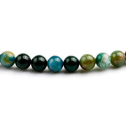 Natural stone charm mala bracelet | ecomboutique116