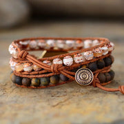 Tiger Eye and Agate Wrap Bracelet | ecomboutique116