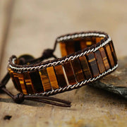 Tiger eye wrap bracelet | ecomboutique116